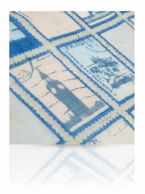 Палантин Женский W-STAMP/DENIM